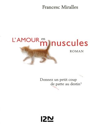 cover image of L'amour en minuscules